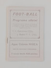 RARE BARCELONA V REAL MADRID OFFICIAL PROGRAMME 1916 ALCANTARA BERNABEU PETIT