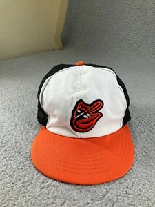 Vintage Baltimore Orioles Hat Snapback Trucker Wilson MLB Baseball USA Made - Picture 1 of 16