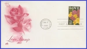 USA4 #2379 U/A ARTCRAFT FDC Love Roses - Imagen 1 de 1