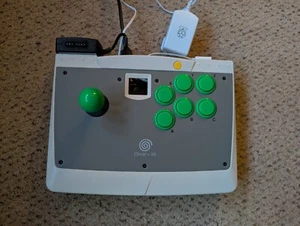 SEGA DREAMCAST HKT-7300 ARCADE FIGHT STICK RASPBERRY PI CONVERSION MAME RETROPIE - Picture 1 of 8
