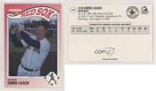 1990 Sportsprint Lynchburg Red Sox Chris Leach #2