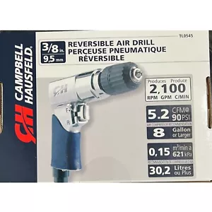 TL0545 3/8 in Campbell Hausfeld Reversible Air Drill, 045564629304 - Picture 1 of 6