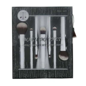 Juego de regalo de cepillo imán cosmético profesional premium con soporte de pie, negro, - Imagen 1 de 5