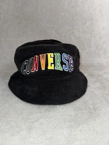 Converse 2020 Pride Bucket Hat Terry Cloth One Size Multicolor Rainbow - Picture 1 of 6