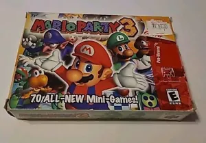 Mario Party 3 (Nintendo 64 | N64) Autentico SOLO SCATOLA LEGGI - Foto 1 di 6