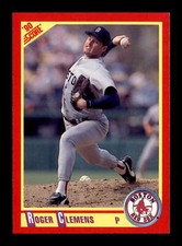 1990 Score #310 Roger Clemens Boston Red Sox