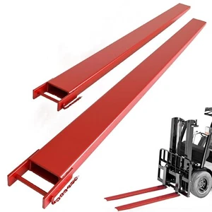 GARVEE Pallet Fork Extensions 72 Inch Length 4.5 Inch Width with Tire Chain, ... - Picture 1 of 7