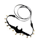 Lace Cameo Choker Halloween Choker Necklace Gothic Collar Lace Witch Necklace