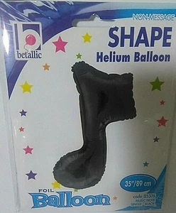 MYLAR BALLON MUSIKNOTE 35" / 89cm PARTY PARTY GEBURTSTAG - Bild 1 von 1