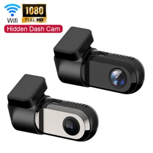 WiFi Hidden Dash Cam 1080P Dash Cam Night Vision 24 Hours Parking Loop Recording - Picture 1 of 28