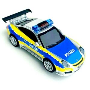 Carrera GO!!! 1:43 Auto Porsche 911 Polizei Bahn Ausbau Slotcar NEU GO Plus +