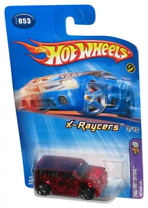 Hot Wheels X-Raycers Scion XB 3/10 2005 First Editions Red Toy Car #053 - Picture 1 of 1