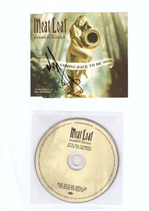 MEAT LOAF signed Original Autogramm auf Single CD mit COA rar - Bild 1 von 1