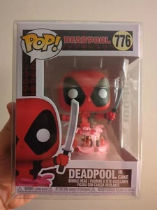 DEADPOOL IN CAKE Funko Pop! #776 30 Aniversario Marvel con Protector - Imagen 1 de 5