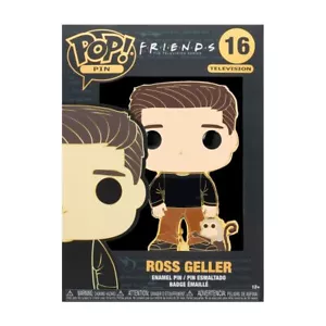 Funko POP! Pin Television Friends - Ross with Marcel #16 - Picture 1 of 1