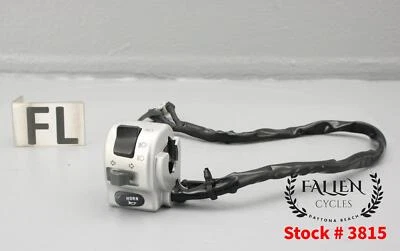 2003 Victory Classic Cruiser V92C controle interruptor mão esquerda PRATA - Imagem 1 de 4