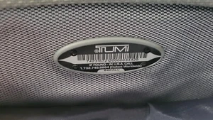 Tumi T3 SILVER Balistic Flap Laptop Computer Briefcase Messenger Bag 641ALU - Picture 1 of 10