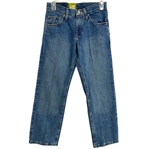 LEE Boys Premium Select Relaxed Straight Leg Adjustable Waistband size 12R - Picture 1 of 10