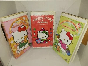 Hello Kitty VHS Hello Kitty’s Pretty Kitty Vol. 1 4 6 Learn With Love Sanrio - Picture 1 of 7