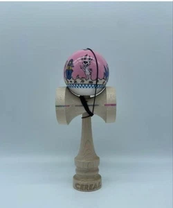 Cereal Kendama x Occult Kendama Collaboration Pink Drawstring Bag Toy - Picture 1 of 2