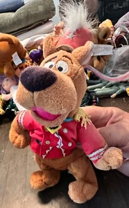Peluche Scooby-Doo in uniforme banda da marcia Warner Bros articolo negozio studio - Foto 1 di 2