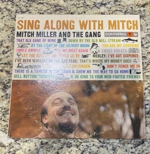 Sing Along with Mitch - Mitch Miller and the Gang Vintage Vinyl Record - Picture 1 of 1