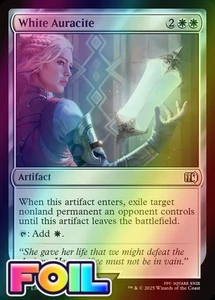 x1 White Auracite FOIL FIN Final Fantasy MTG 41 M/NM 1x - Picture 1 of 3