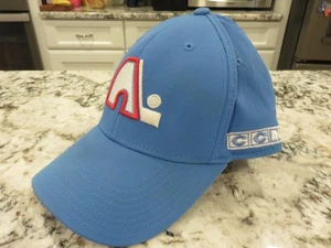 Cappello aderente Quebec Nordiques CCM taglia L/XL NHL Hockey Team Canada Fitmax 70 - LEGGI - Foto 1 di 7