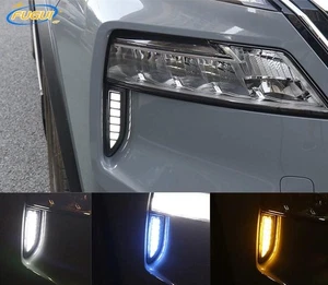 2x DRL para Nissan Rogue 2021-2023 LED luz de circulación diurna faro - Imagen 1 de 7