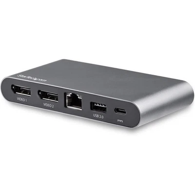 StarTech.com USB C Dock - 4K Dual Monitor DisplayPort - Mini Laptop Docking Stat - Image 1 of 2