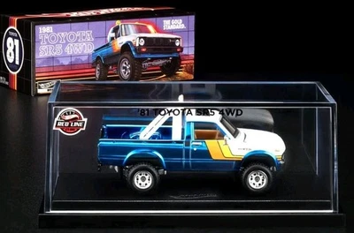 EN MANO! Toyota SR5 1981 4x4 ⛰️ Hot Wheels RLC🔥TRD Stripe + Spectraflame Blue  Foto 1 de 4