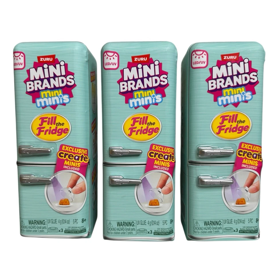 Zuru Mini Brands Fill The Fridge HTF *ICONIC* Mini Ramune “Mini Minis”