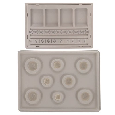  2 Pcs Perlen Brett Perlenbretter Zur Schmuckherstellung Zubehör Von Armbändern - Bild 1 von 4