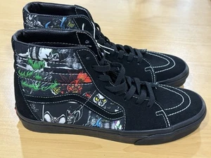 DISNEY x VANS SK8-HI 100yrs Villains Black Shoes Men's Size 9.5/ Wmn's 11 NWOB - Picture 1 of 12