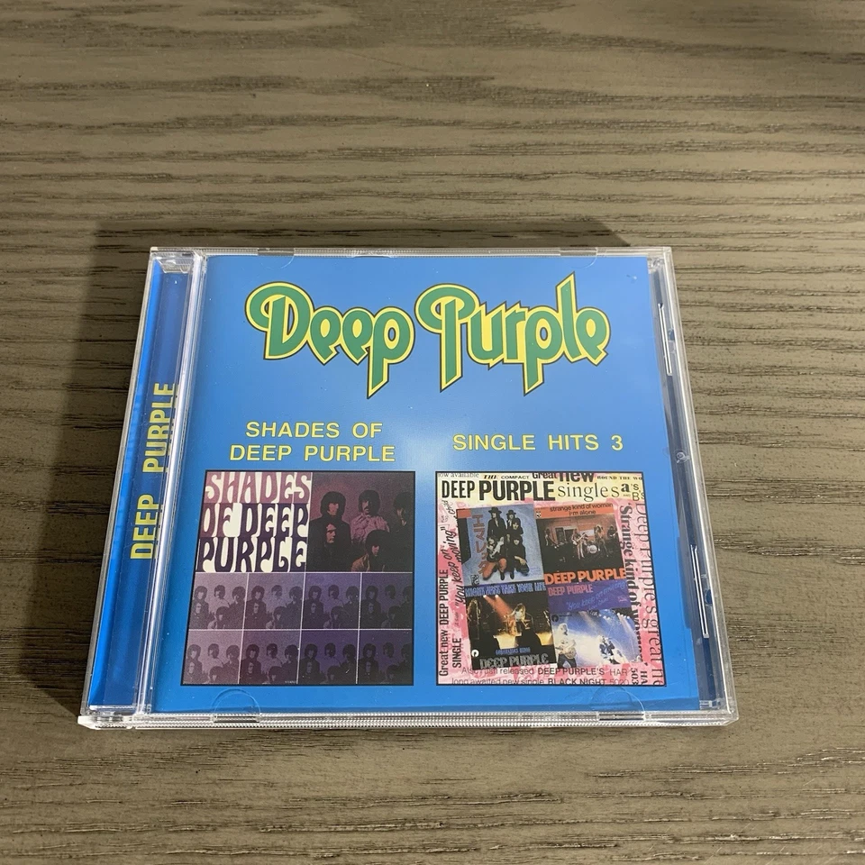 Deep Purple Shades Of Deep Purple/Single Hits 3 CD Foto 1 de 4