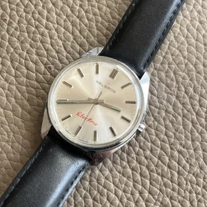 Vintage Men’s Helbros Electric Steel 35MM Running  - Picture 1 of 19