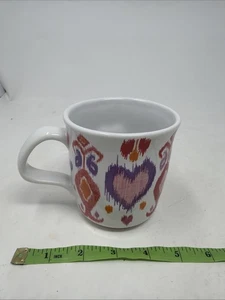 Taza de café Williams Sonoma California Armour Heart Love Hearts San Valentín - Imagen 1 de 15