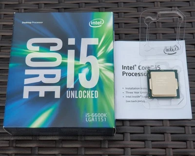Intel Core I5 6600k 3.50 GHz Quad-core CPU Processor - Image 1 of 4