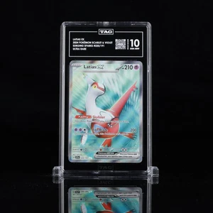 TAG 10 GEM MINT Pokemon Latias ex Surging Sparks Ultra Rare 220/191 - Picture 1 of 2