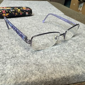 Vera Bradley Diane Brillengestell NUR French Paisley (FRP) Halbrand 53[]18-135 - Bild 1 von 10