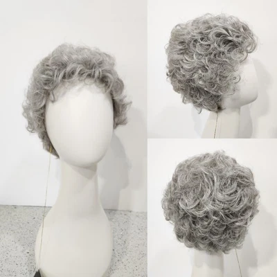 Peluca corta rizada gris Petite Ivy de Tony Of Beverly 56 talla PETITE Foto 1 de 4