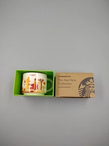 Adorno de colección Starbucks Kuwait You Are Here ~ CADENA FALTANTE - Imagen 1 de 14