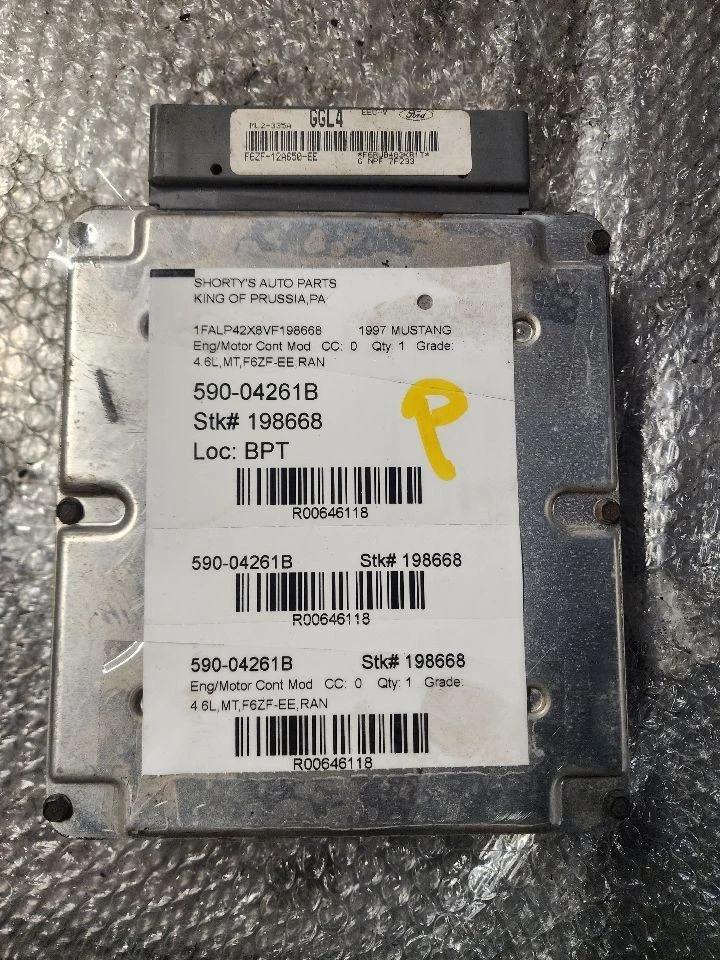 Электронный модуль управления двигателем ECM 8-281 4,6 л подходит для 96-97 MUSTANG 646118 - Изображение 1 из 3