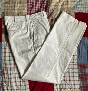 ANATOMICA Paris Japan Chino II White Cotton Size 32 - Picture 1 of 9