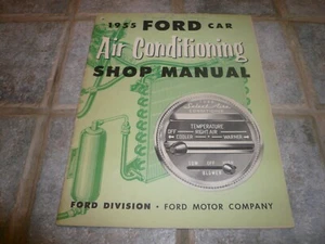 Werkstatthandbuch Ford Auto Klimaanlage 1955 - Oldtimer Original - Bild 1 von 8