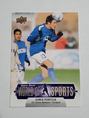 2011 Upper Deck World of Sports Chris Pontius #248 - Image 1 of 2