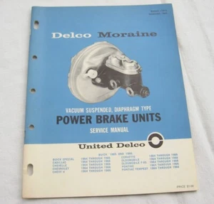 1964-1966 Corvette Chevelle Nova GTO 442 NOS GM Brake Booster Manual 1965 SS 396 - Picture 1 of 12