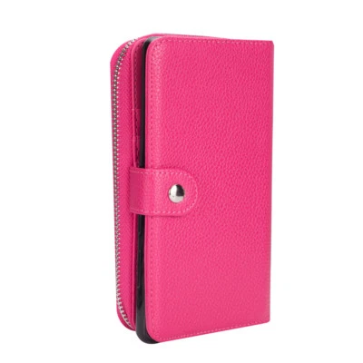 New Detachable Zipper Leather Wallet Phone Bag Case for Samsung Galaxy Note 8 - Image 1 of 4