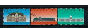 Canada #1181 - 1183, $1, $2, $5 Architecture  -- Complete Set of 3 CDS Cancels - Bild 1 von 1