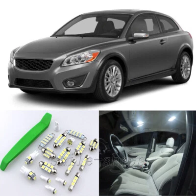 Kit de luces LED interiores 6000K xenón blanco 16X para Volvo C30 2007-2013 + herramienta gratuita Foto 1 de 4